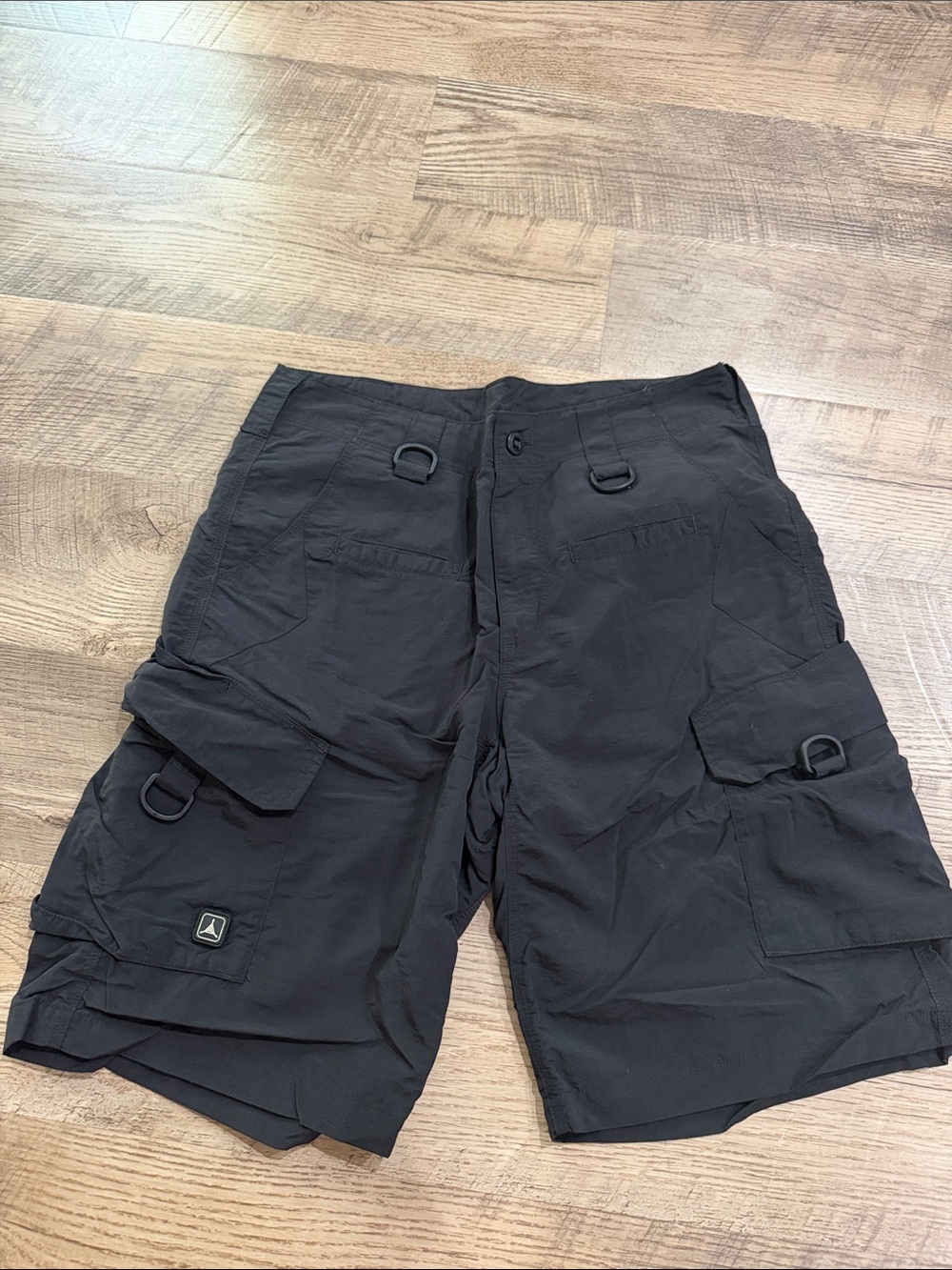 Triple Aught Design AC Black Cargo Shorts (fast dry nylon)
